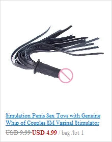 🔹Exotic BDSM Accessories Set – Whip, Restraints, Lingerie & Fetish Toys for Couples