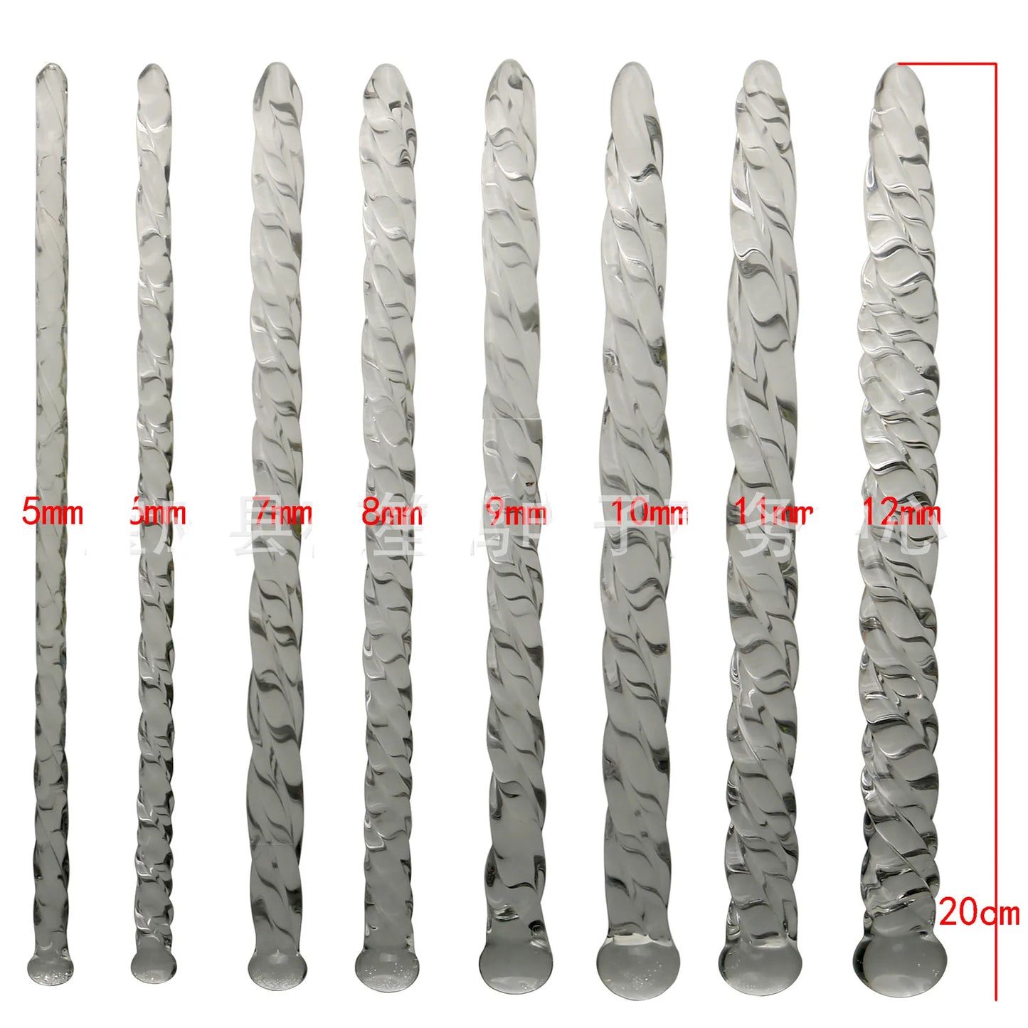 π 5-12mm Glass Urethral Dilator Set β Penis Masturbation & Sounding Experience