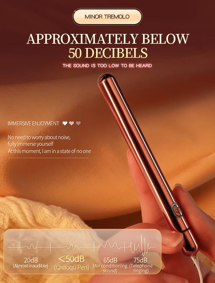 Slim Vibrator for Women – Mini Dildo, Clitoris & Vaginal Stimulator, Anal Toys, Female Masturbator & Fidget Toy