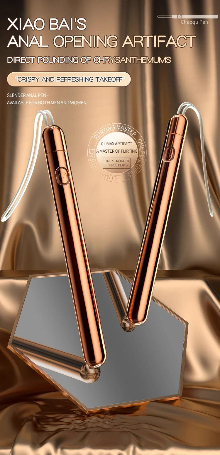 Slim Vibrator for Women – Mini Dildo, Clitoris & Vaginal Stimulator, Anal Toys, Female Masturbator & Fidget Toy