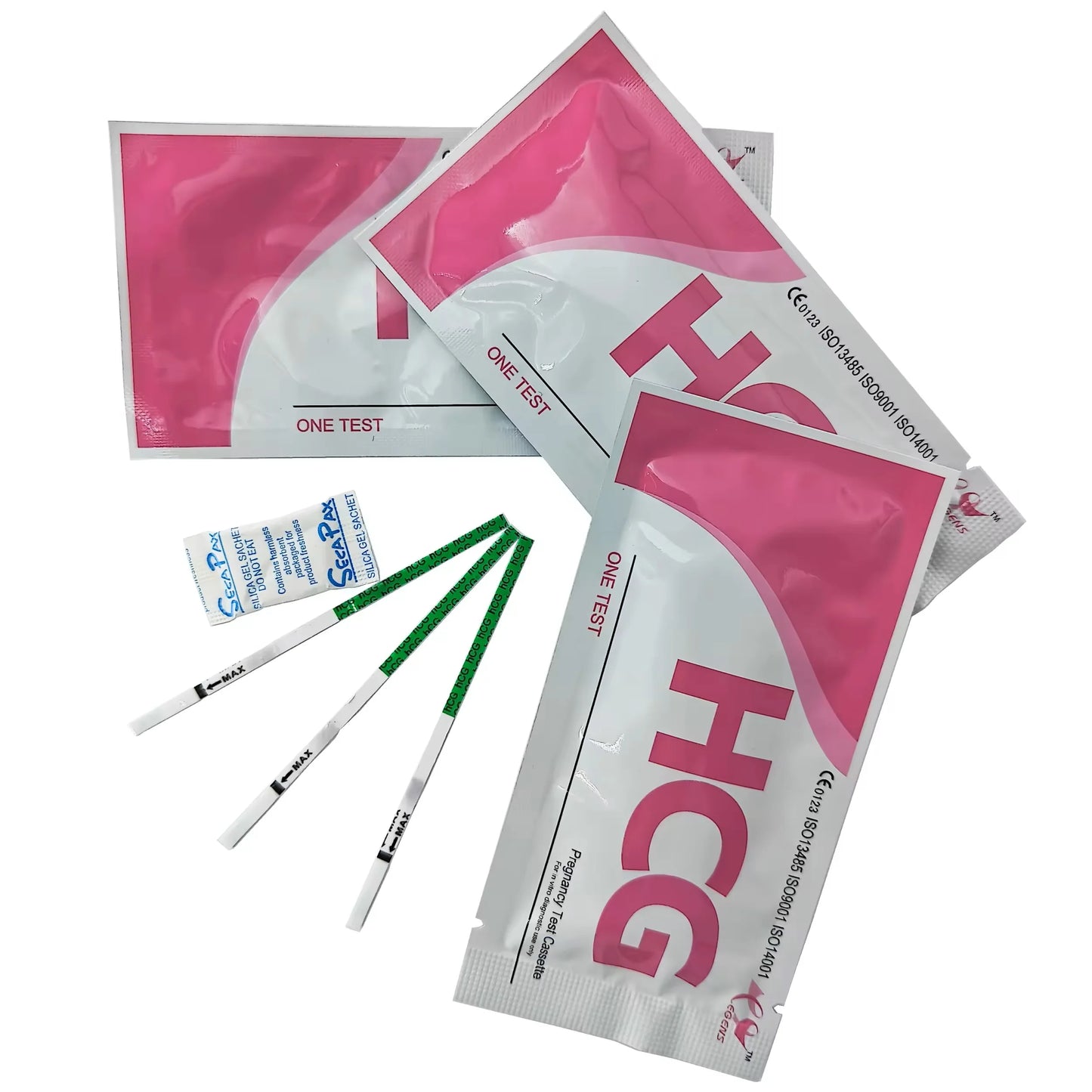 50 Pregnancy Test Strips – Early Detection HCG Test for Women, 99% Accurate