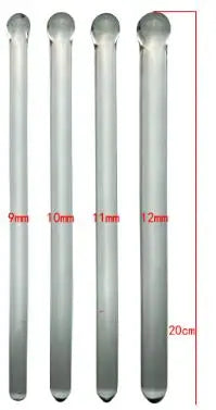 π 5-12mm Glass Urethral Dilator Set β Penis Masturbation & Sounding Experience