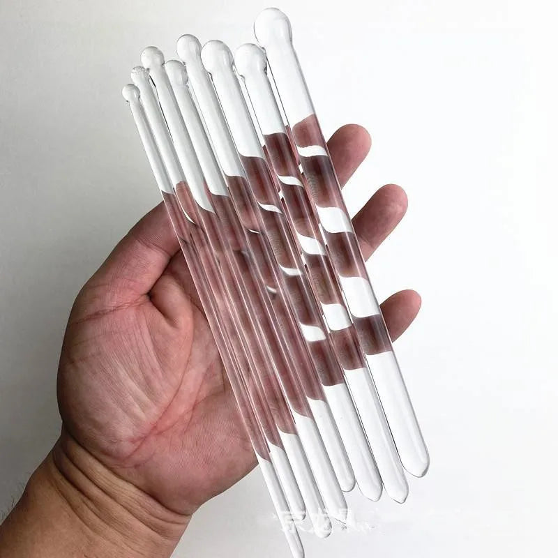 π 5-12mm Glass Urethral Dilator Set β Penis Masturbation & Sounding Experience