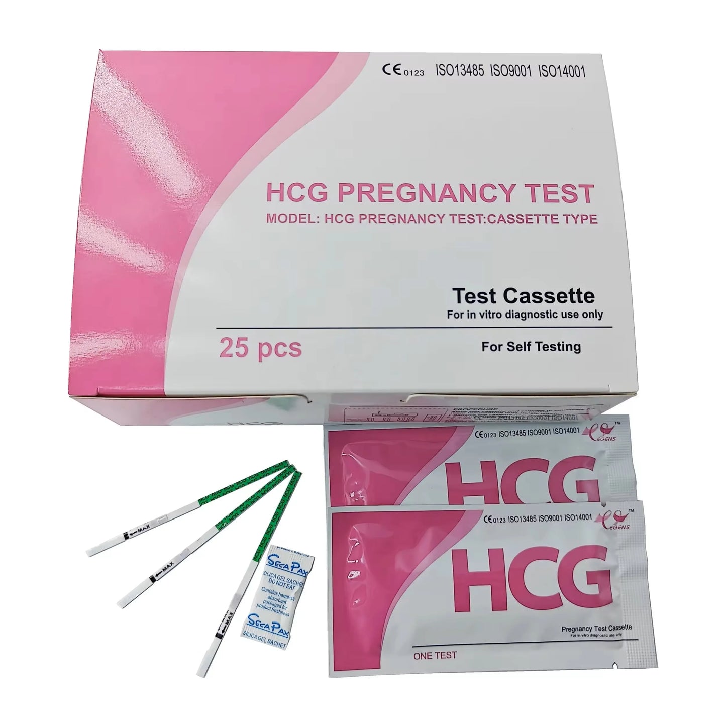 50 Pregnancy Test Strips – Early Detection HCG Test for Women, 99% Accurate